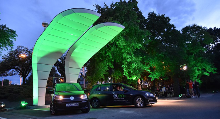 U Zagrebu puštena u rad prva ultra brza solarna punionica za električna vozila u Hrvatskoj