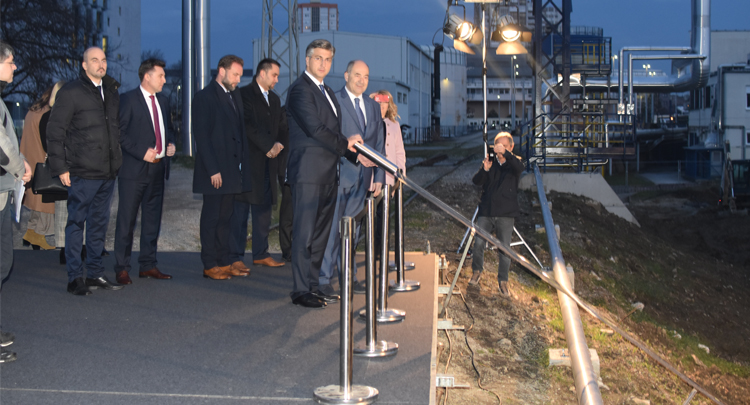 The construction of HRK 900 M EL-TO CCPP Unit Zagreb started